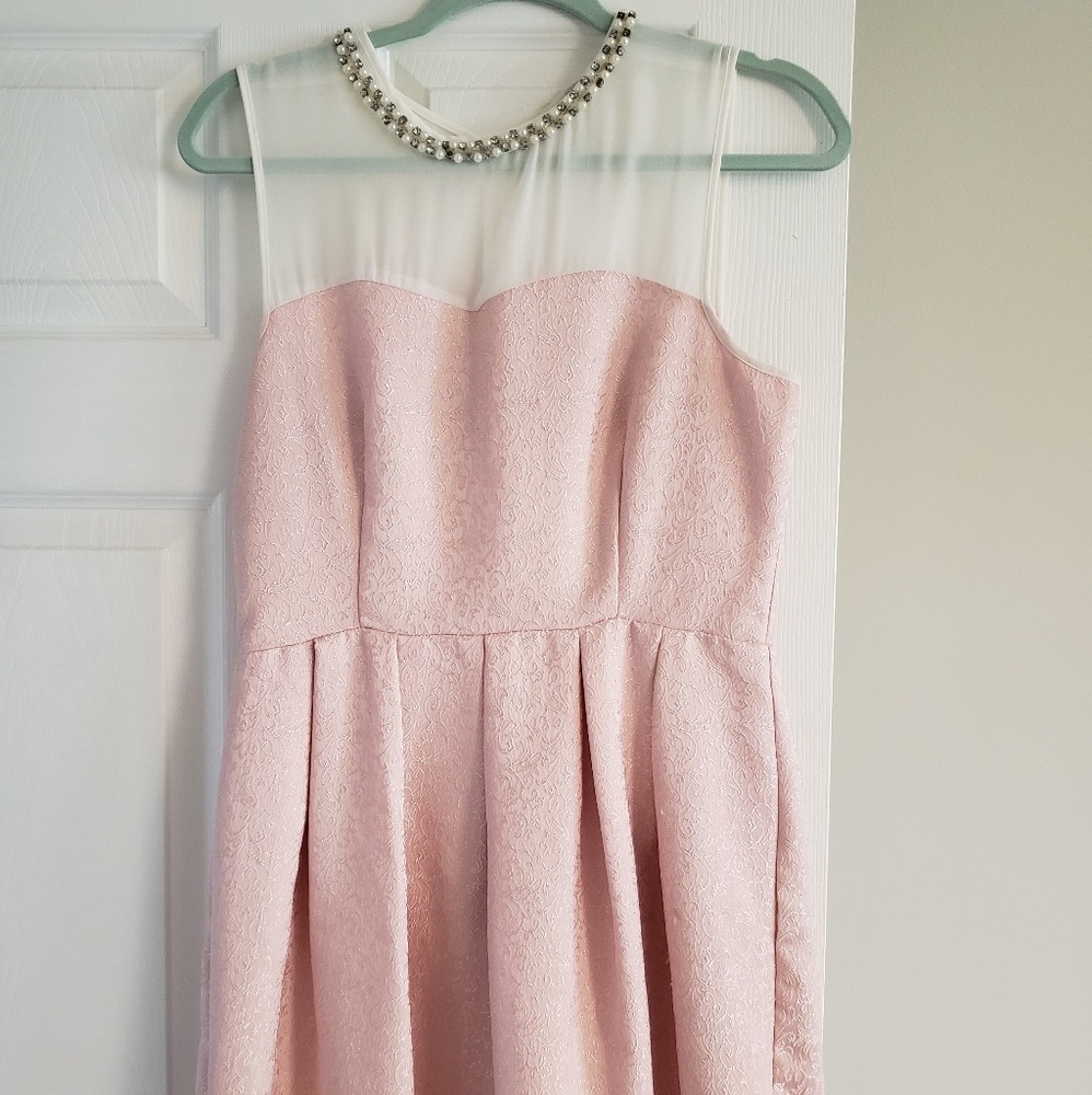 Pink dress